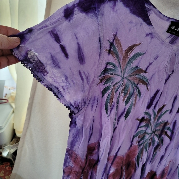 (912) Anjili MR, Size 40, Purples colors, very pretty Top, Blouse, - Picture 2 of 11